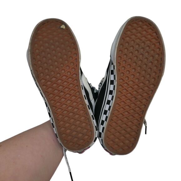 VANS Sk8- Reissue High Tiger Check W 6.5 M 5 Black White Japanese Streetwear - Picture 11 of 13